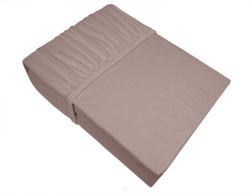 Prześcieradło Greno z gumką Jersey Bielbaw 100x200 cafe 160 g/m2 Premium 1 szt