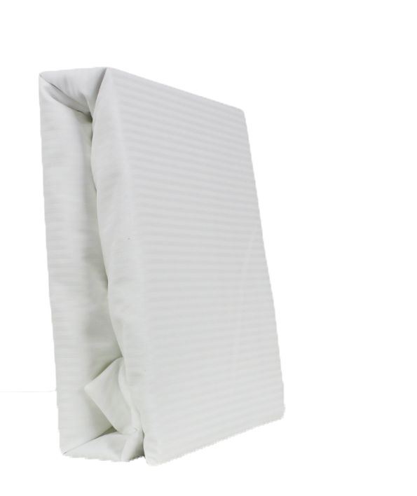 Prześcieradło gumka hotelowe Kam-Pol bawełna premium 200x220 białe 1 szt.