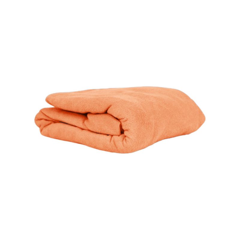 Prześcieradło gumka jersey Kam-Pol bawełna premium 160x210 morelowy 1 szt.