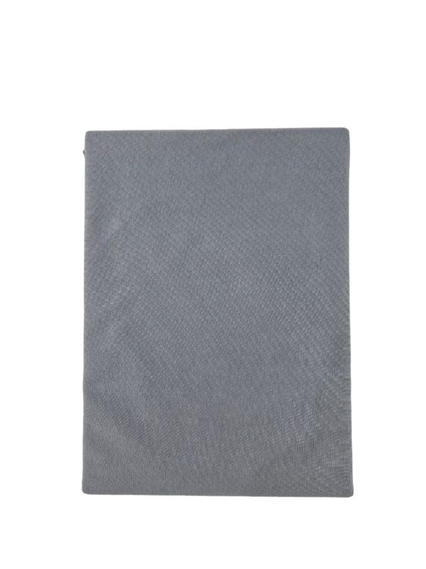 Prześcieradło gumka jersey Kam-Pol bawełna premium 200x220 szary 1 szt.