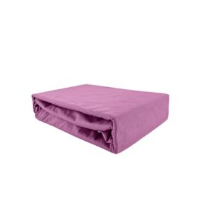Prześcieradło gumka jersey Kam-Pol bawełna premium 70x140 róż 1 szt.