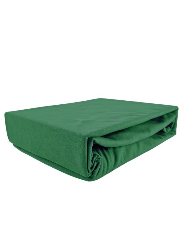 Prześcieradło gumka jersey Kam-Pol bawełna premium 70x90 zieleń 1 szt.