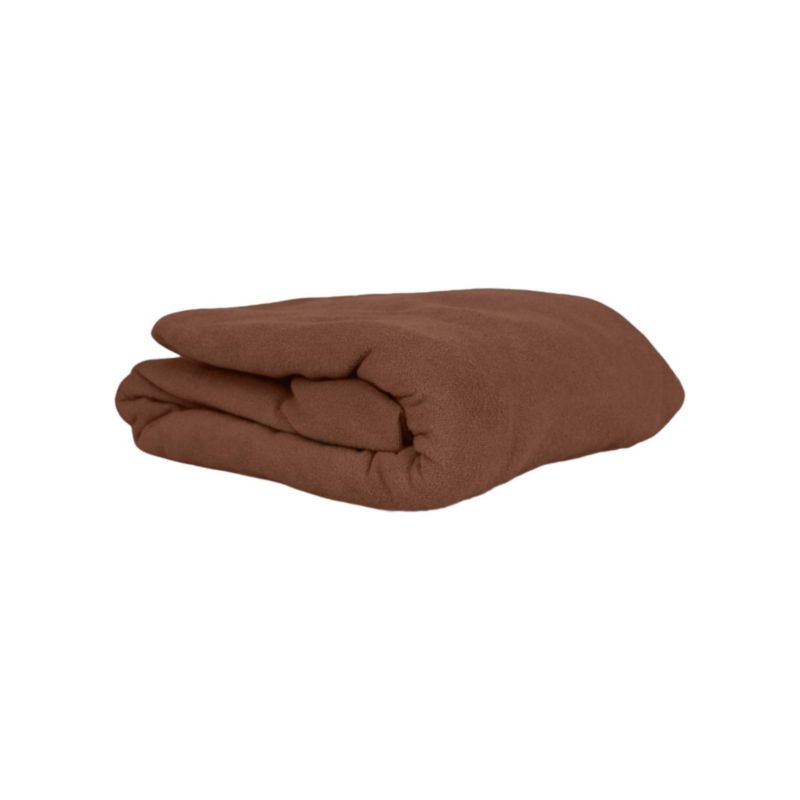 Prześcieradło gumka jersey Kam-Pol bawełna premium 90x200 brąz 1szt.
