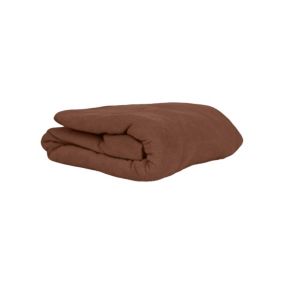 Prześcieradło gumka jersey Kam-Pol bawełna premium 90x200 brąz 1szt.