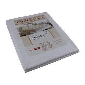Prześcieradło tradycyjne hotelowe pasek 4 mm 70x180 1 szt.