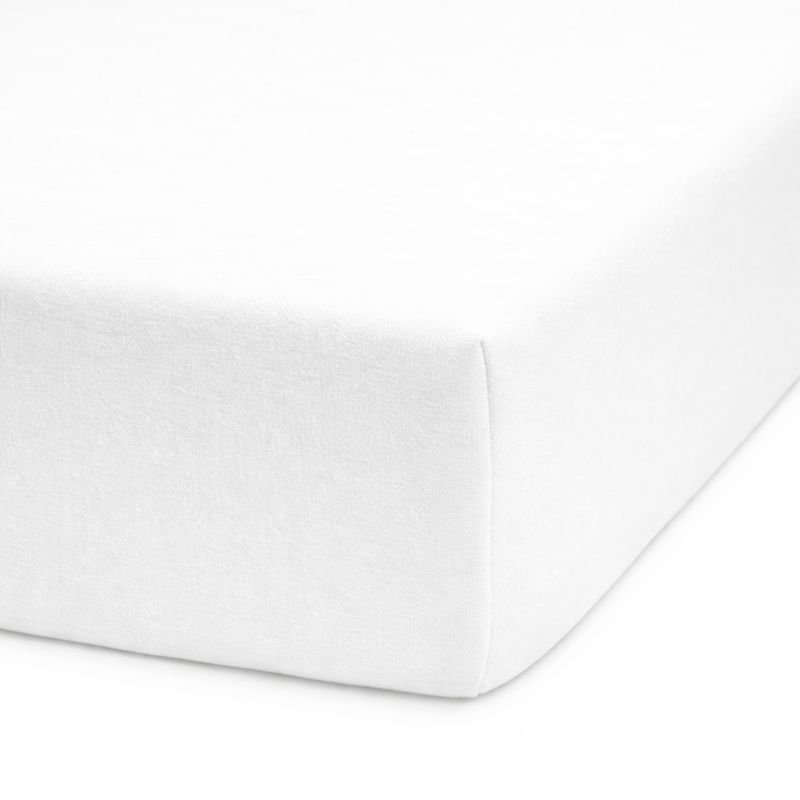 Prześcieradło z gumką 160x220 cm BOWI białe grube oddychające polskie 1 szt.