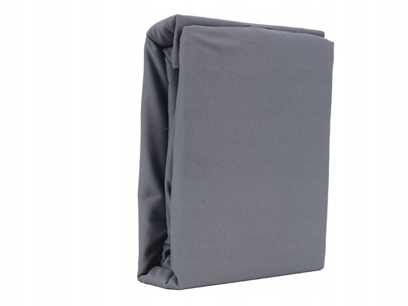 Prześcieradło z gumką Jersey VIP Kam-Pol szary 70x120 cm 1 szt.