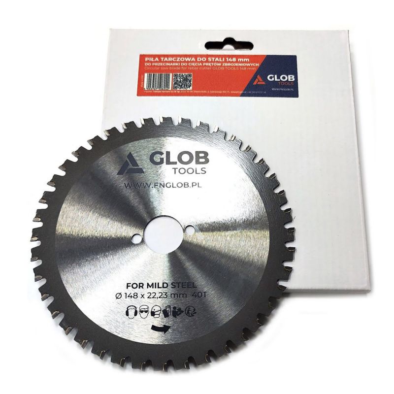 Przecinarka do prętów zbrojeniowych GLOB TOOLS AC1050 z tarczą TCT 148mm 1 szt.