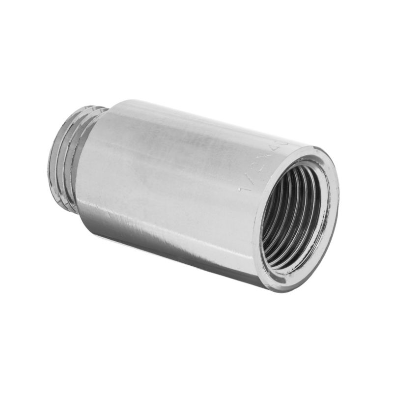Przedłużka Mosiężna Wydłużka Mosiądz 30 mm GZ/GW 1/2" x 1/2" INVENA 1 szt.