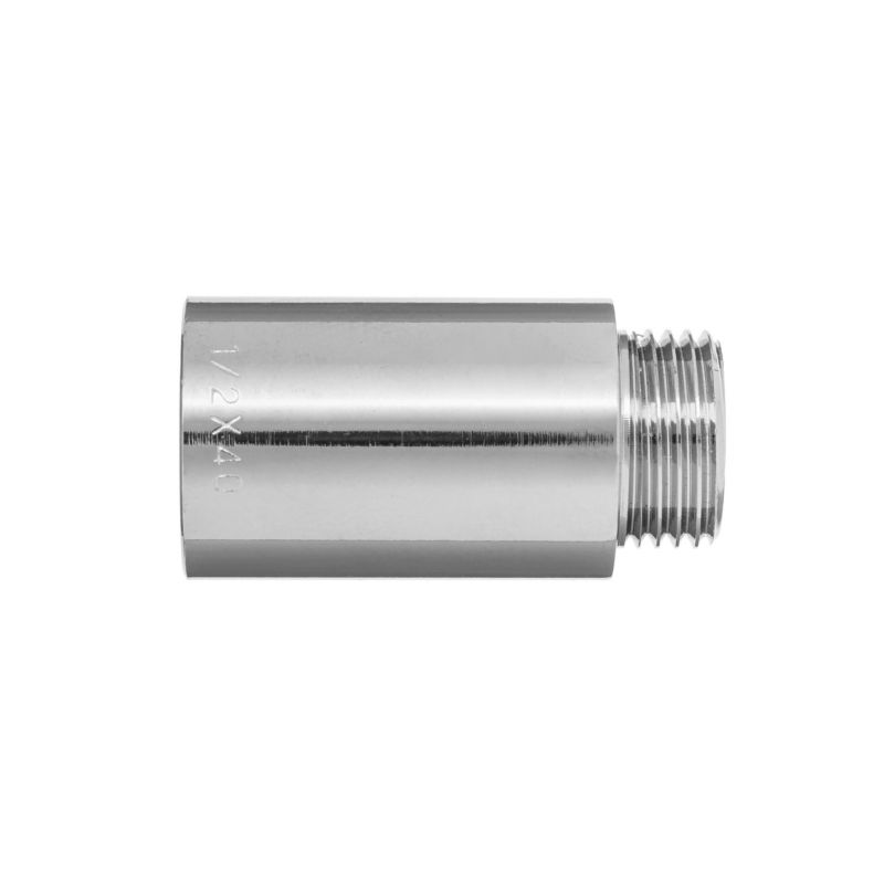 Przedłużka Mosiężna Wydłużka Mosiądz 30 mm GZ/GW 1/2" x 1/2" INVENA 1 szt.