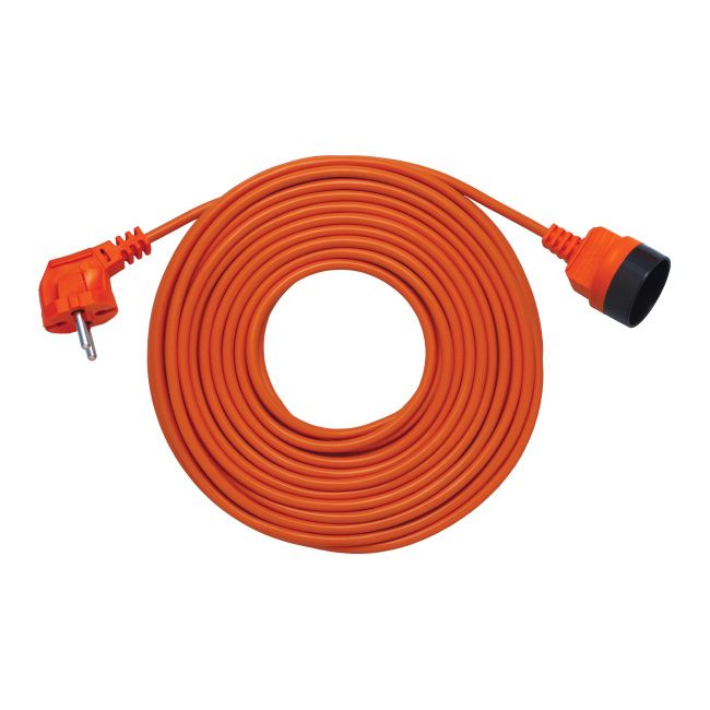 Przedłużacz ogrodowy Elgotech OMY pomarańczowy 2 x 1 mm2 10 m