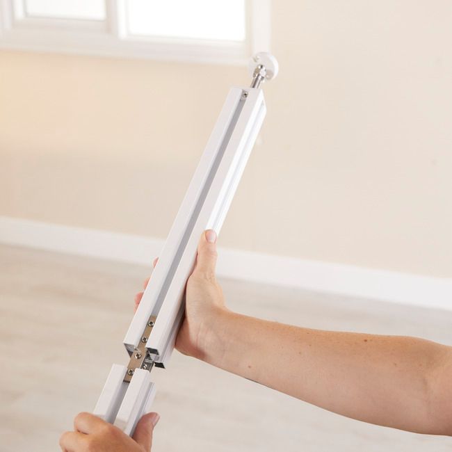 Przedłużenie słupka GoodHome Alara 37,5 cm białe