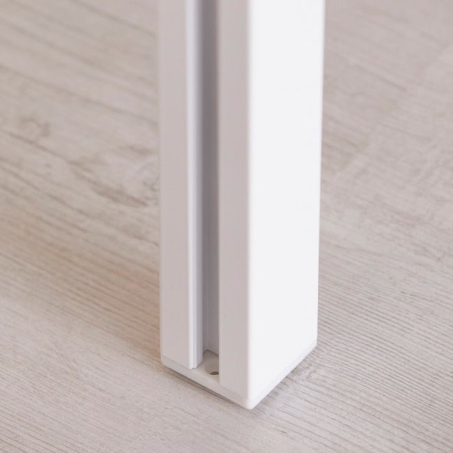 Przedłużenie słupka GoodHome Alara 37,5 cm białe