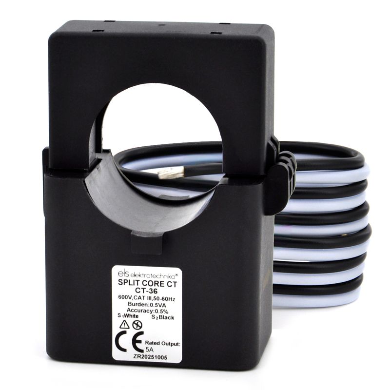Przekładnik Prądowy Split-Core ELS Elektrotechnika 150A/5A 0,5% ...