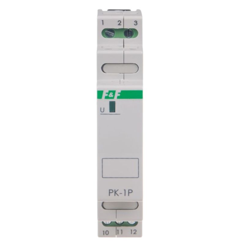 Przekaźnik Elektromagnetyczny Jednomodułowy F&F 16A 12V Ac/Dc Pk-1P 1szt.