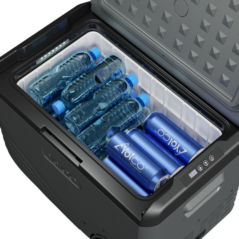 Przenośna lodówka kompresorowa Yolco NX40 Carbon 1 szt.