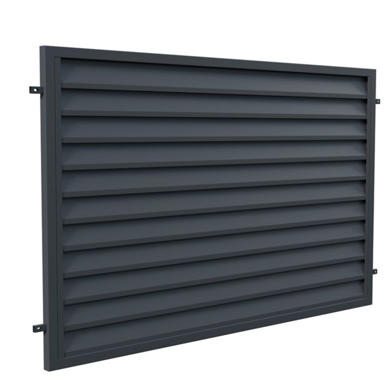 Przęsło Polargos Imperial 120 x 200 cm ocynk antracyt