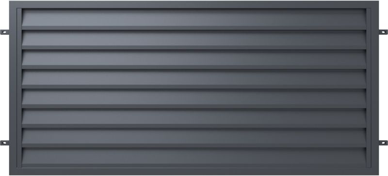 Przęsło Polargos Imperial 90 x 200 cm ocynk antracyt
