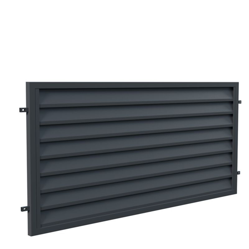Przęsło Polargos Imperial 90 x 200 cm ocynk antracyt