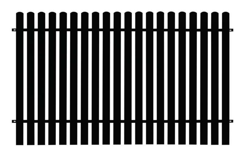 Przęsło Polbram Steel Group Daria 2 2 x 1,47 m czarny