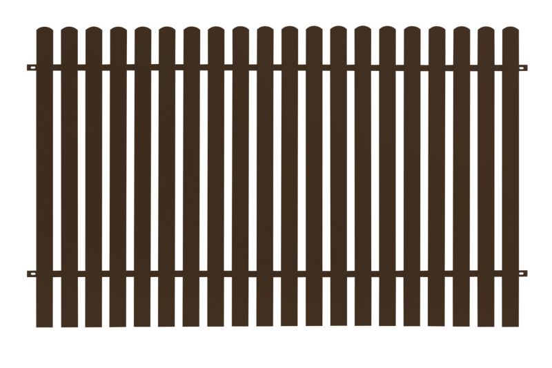 Przęsło Polbram Steel Group Daria 200 x 120 cm brązowy