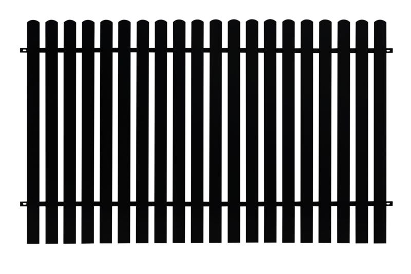 Przęsło Polbram Steel Group Daria 200 x 120 cm czarny