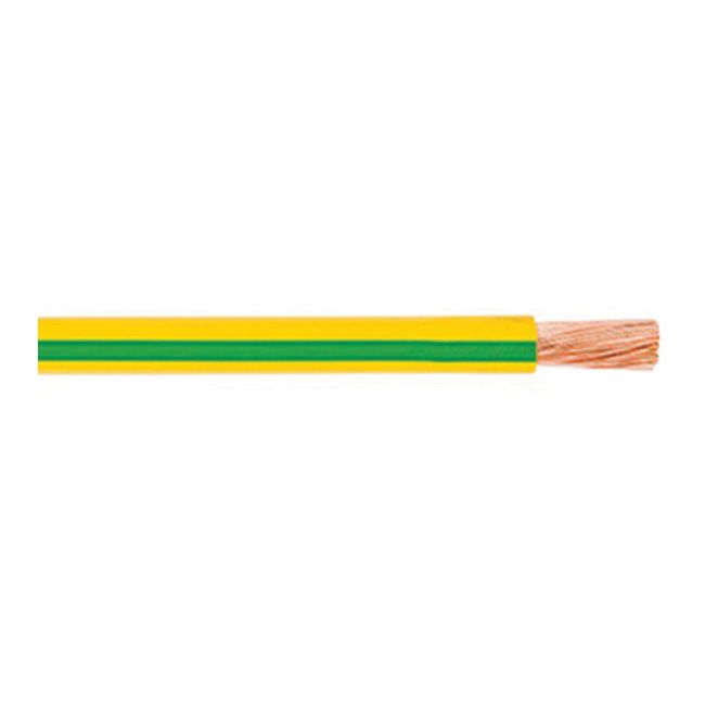 Przewód instalacyjny AKS Zielonka LgY 6 mm2 450/750 V zółto-zielony 1 mb