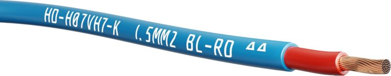 Przewód instalacyjny podwójnie izolowany linka LgY 1,5 mm2 15 mb niebieski