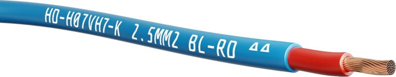 Przewód instalacyjny podwójnie izolowany linka LgY 2,5 mm2 15 mb niebieski