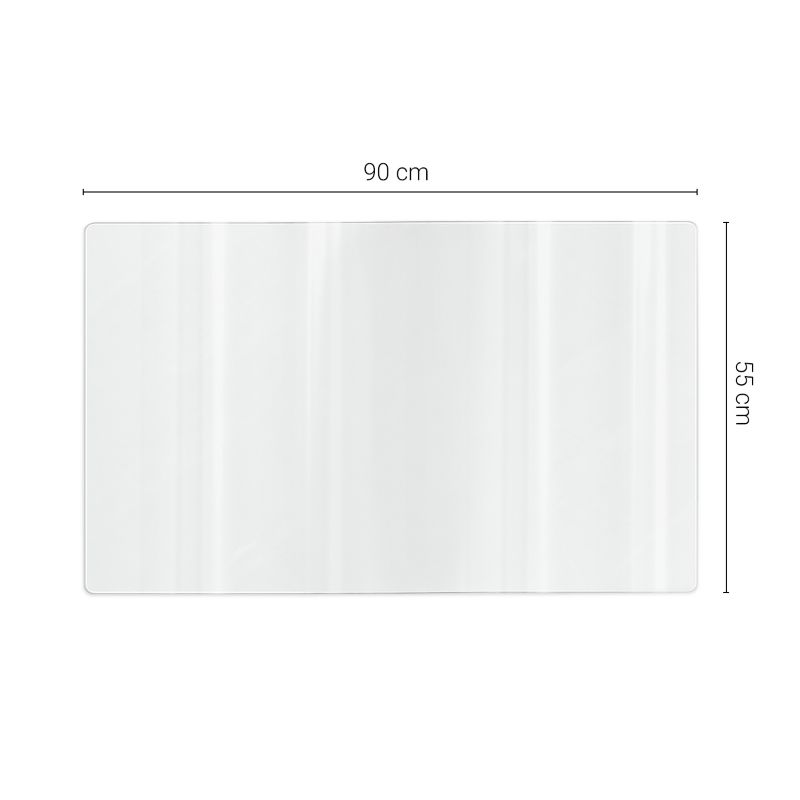 Przezroczysta podkładka na biurko Tulup 90x55 cm Miękkie szkło bezwonna 1 szt.