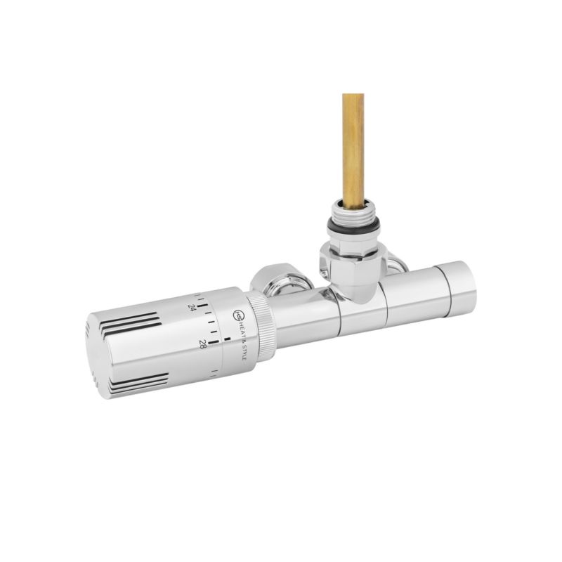 Przyłącze jednootworowe Single Pipe Valve Invest, chrom 1 szt.
