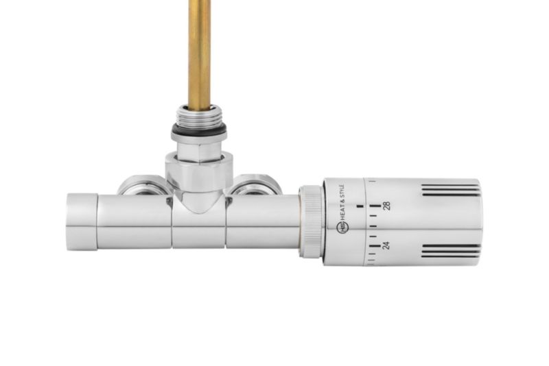 Przyłącze jednootworowe Single Pipe Valve Invest, chrom 1 szt.