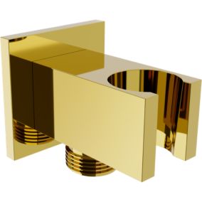 Przyłącze kątowe Mexen Cube złoty 1 szt.