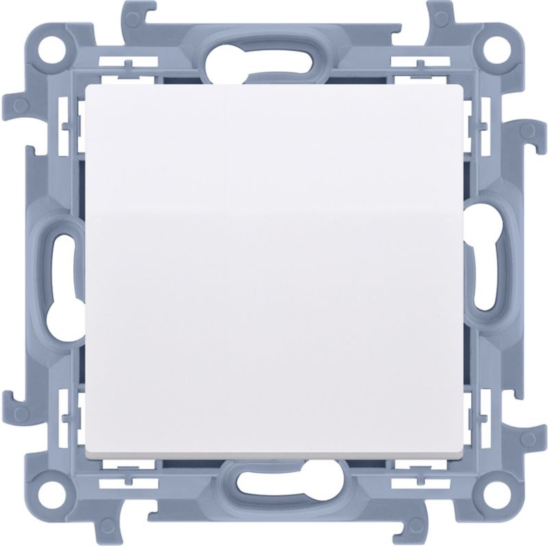 Przycisk zwierny Kontakt-Simon S10 biały