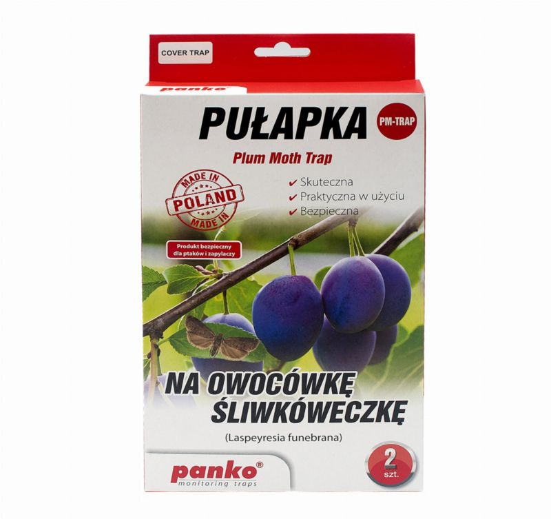 Pułapki feromonowe Cover Trap na owocówkę śliwkóweczkę panko 2 szt.