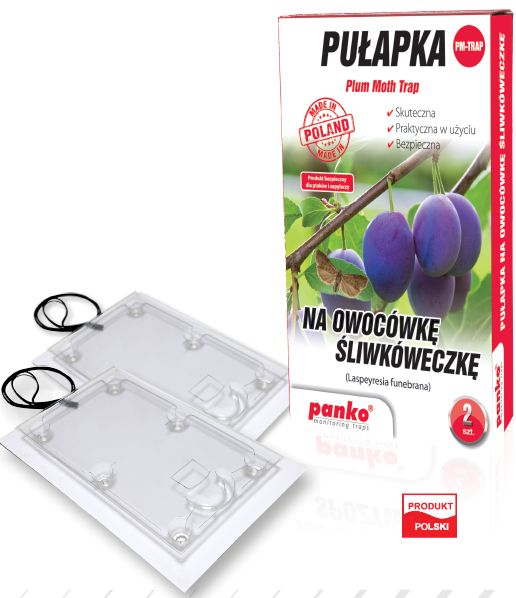 Pułapki feromonowe Cover Trap na owocówkę śliwkóweczkę panko 2 szt.