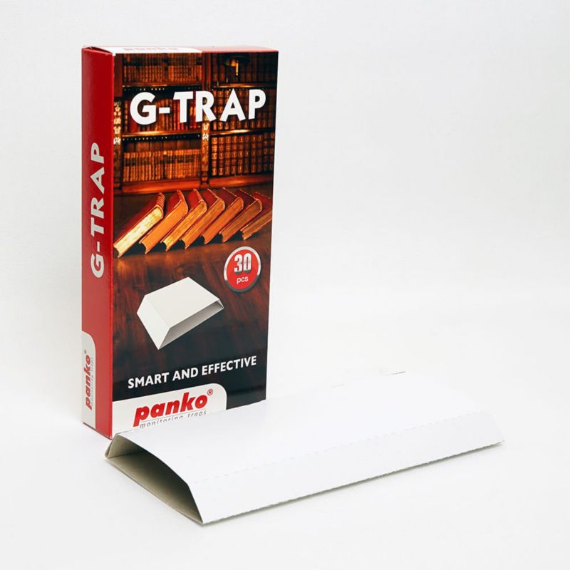 Pułapki G-TRAP do odławiania owadów biegających w muzeach i bibliotekach panko 30 szt.