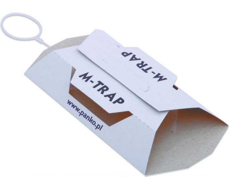 Pułapki lepne panko M-TRAP na mole ubraniowe odzieżowe z dużą zawartością feromonu 10 szt.