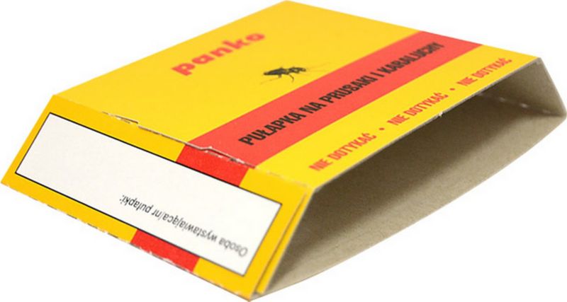 Pułapki lepne trójdzielne na prusaki, karaczany karaluchy panko 30 szt.