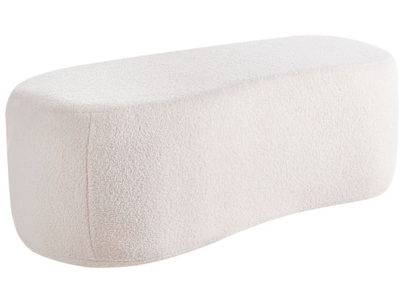 Puf boucle złamana biel Bayard 1 szt.