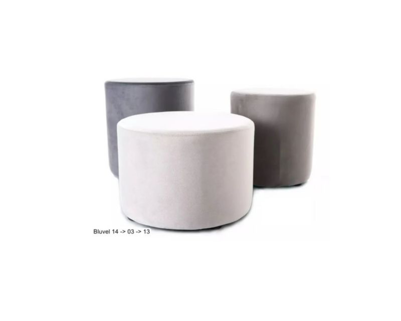 Pufa Signal DOTI B VELVET czarna 1 szt