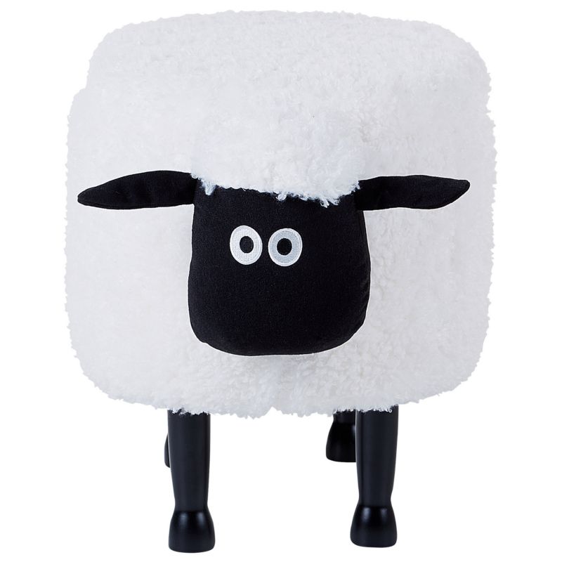 Pufa zwierzak ze schowkiem Sheep Baranek Biały 1 szt.