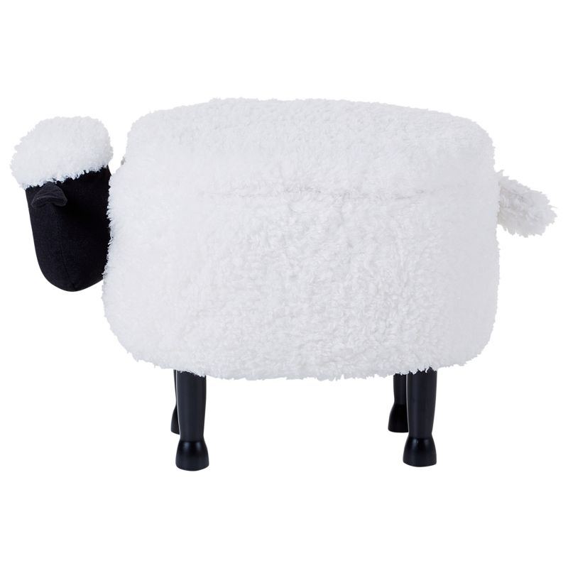 Pufa zwierzak ze schowkiem Sheep Baranek Biały 1 szt.