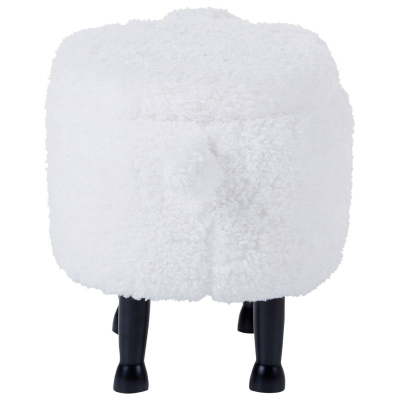 Pufa zwierzak ze schowkiem Sheep Baranek Biały 1 szt.