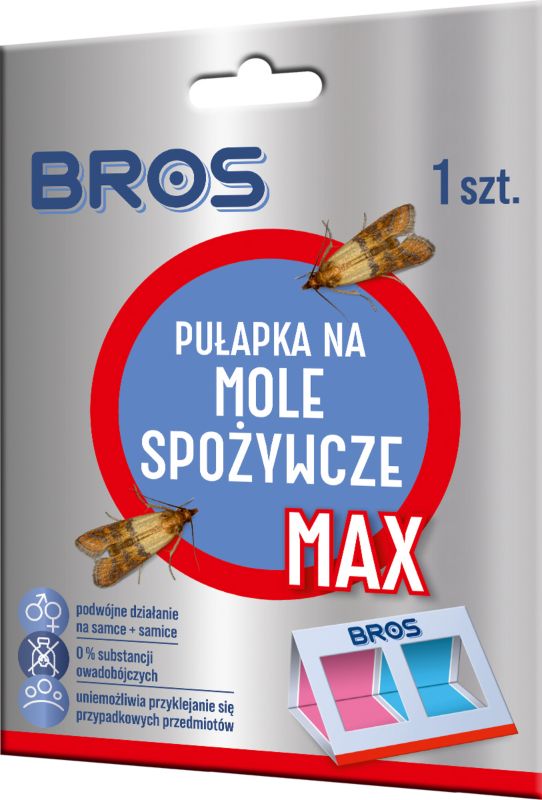 Pułapka na mole spożywcze Bros Max 1 szt.