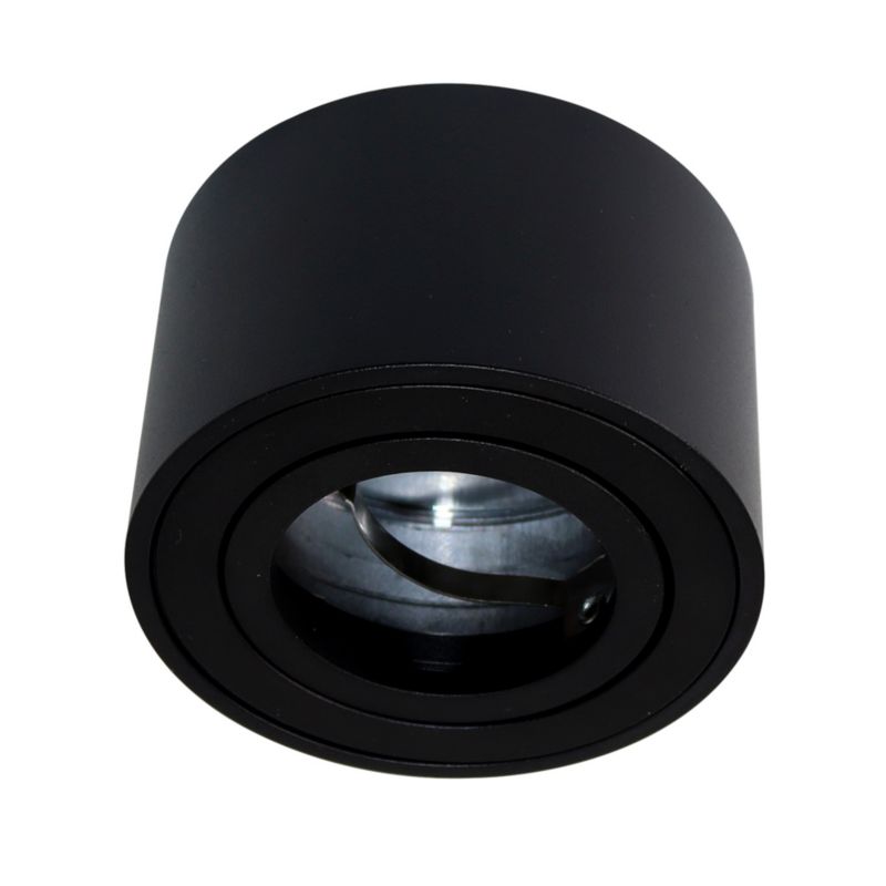 Punktowa oprawa Edo sufitowa natynkowa Zalda OV Black IP20, 220-240V, okrągła, czarna 1 szt.