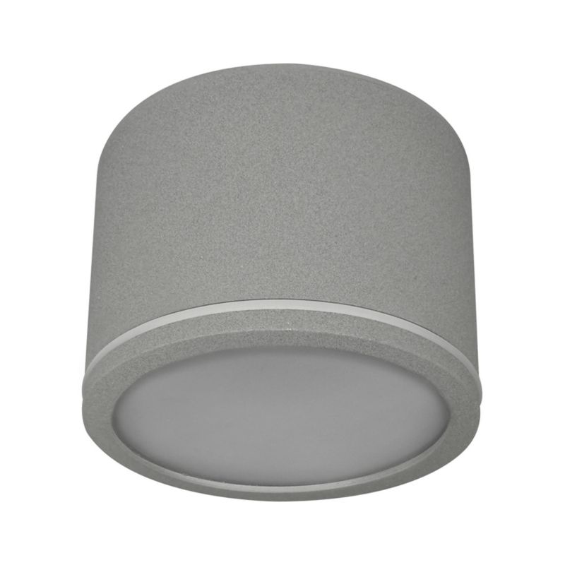 Punktowa oprawa sufitowa Edo do łazienki Uma Sand Light Grey IP54 okrągła szara 1 szt.