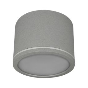 Punktowa oprawa sufitowa Edo do łazienki Uma Sand Light Grey IP54 okrągła szara 1 szt.