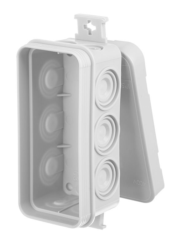 Puszka hermetyczna natynkowa Elektro_Plast E10 IP55 45 x 90 mm