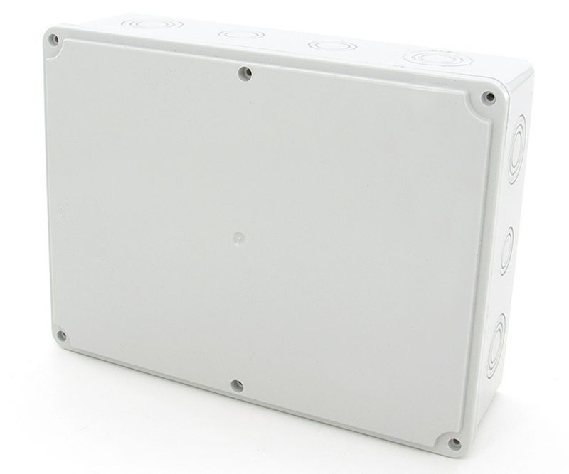 Puszka natynkowa ELS Elektrotechnika EB29022088 290x220x88 mm instalacyjna, hermetyczna IP65,  szara, 1 szt.